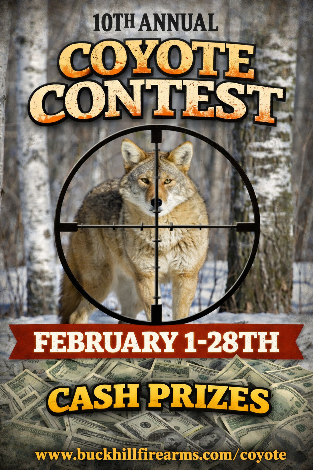 Coyote Contest Poster